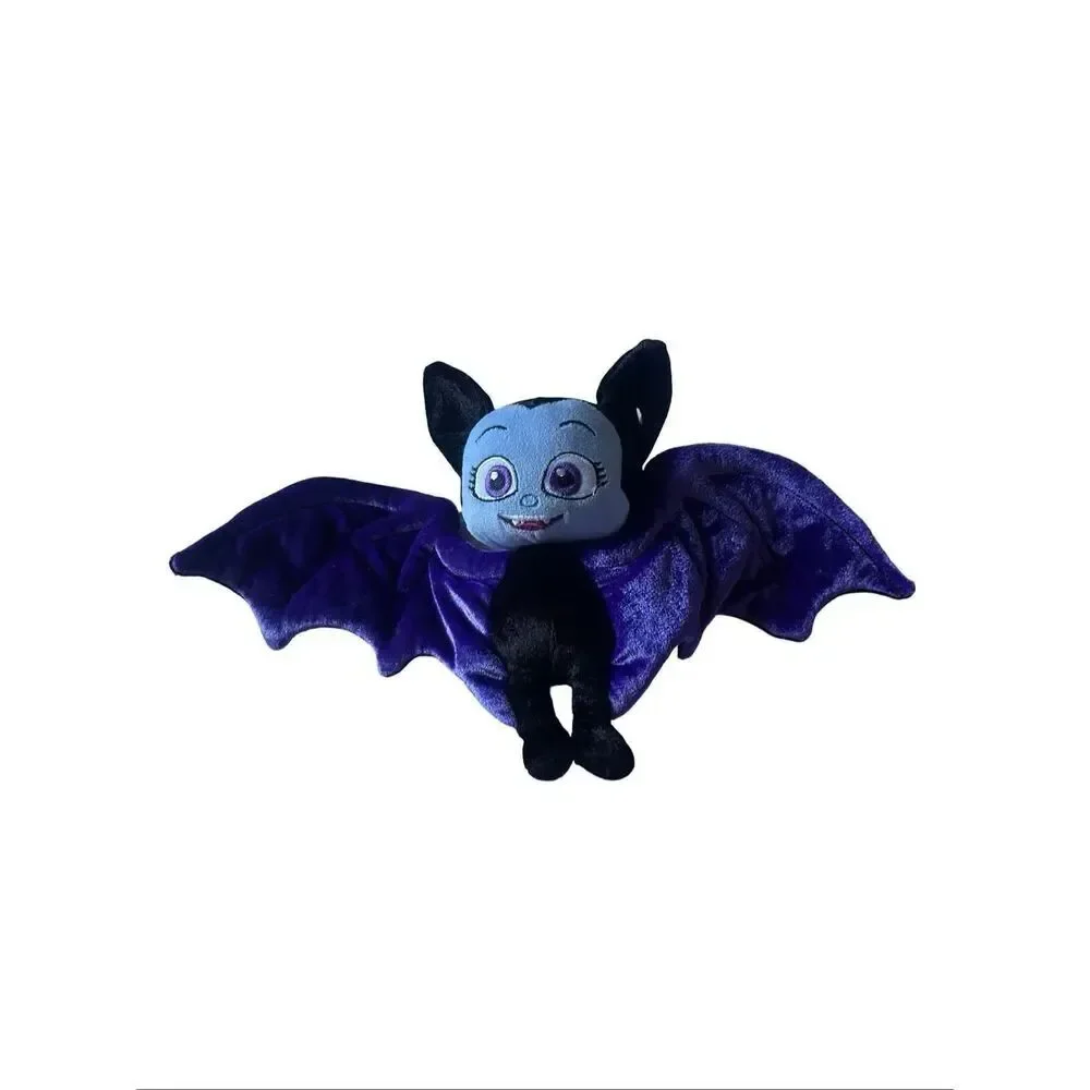 Disney Purple Black Light Blue Vampirina Vee Bat Plush Stuffed Animal Toy 7